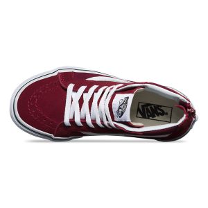 Vans Kiz Çocuk Spor Ayakkabı Sk8-Hi Zip Kırmızı | 64400-439